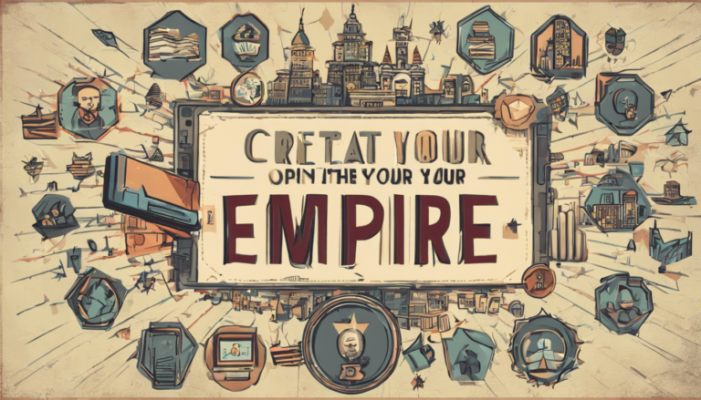 Créez Votre Empire en Ligne