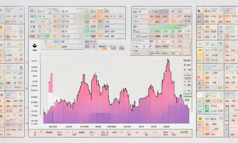 Graphiques de crypto-monnaies